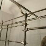 Importante vitrine de magasin ancienne.