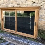 Ancienne vitrine murale.