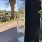 Ancienne vitrine de magasin.