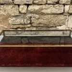 Ancienne vitrine de magasin.