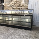 Important old display cabinet for confectionery, bakery, pastry shop.
