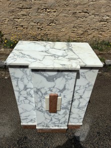 Ancien meuble comptoir, caisse de magasin.Métier.