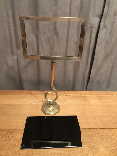 Ancien panonceau de comptoir de magasin.