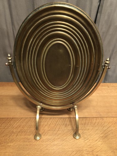 Ancien miroir de comptoir de bijoutier, parfumeur.