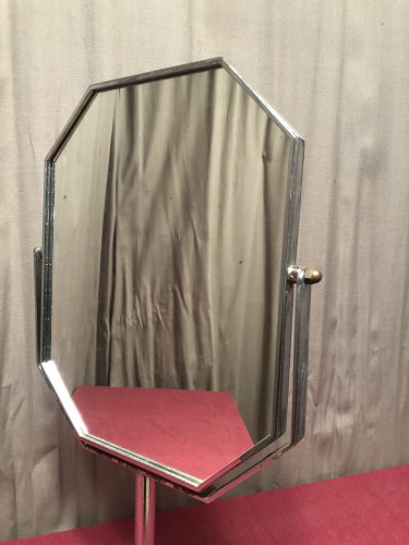 Ancien miroir de chapelier.