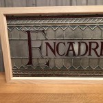 Ancienne enseigne de magasin.