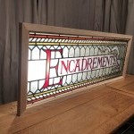 Ancienne enseigne de magasin.