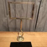 Ancien panonceau de comptoir de magasin.