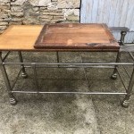 Ancienne table de drapier.