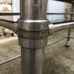 Ancienne table de drapier.